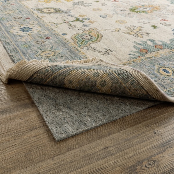 slide 2 of 10, Vista Home Reverisble Cusioned Multi-Surface Indoor Rug Pad. - Grey