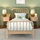 preview thumbnail 14 of 36, Max and Lily Jenny Twin Spindle Platform Bed
