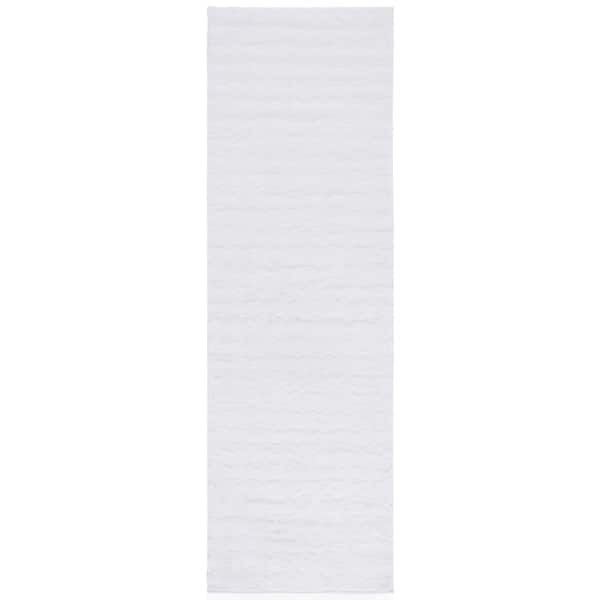 slide 2 of 17, SAFAVIEH Faux Rabbit Bubble Ondine Machine Washable & Slip Resistant Shag Rug 2'6" x 8' Runner - Ivory - Runner