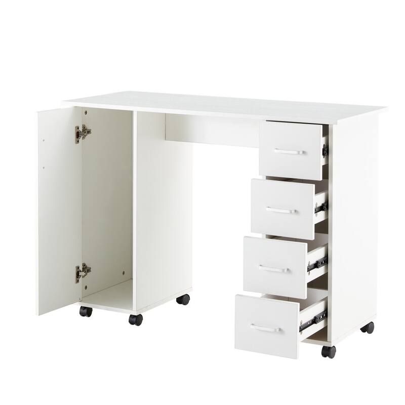 Home Office Computer Desk Table with Drawers