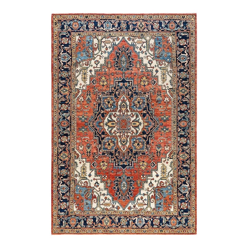 Serapi, One-of-a-Kind Hand-Knotted Area Rug - 5' 9" x 8' 8"