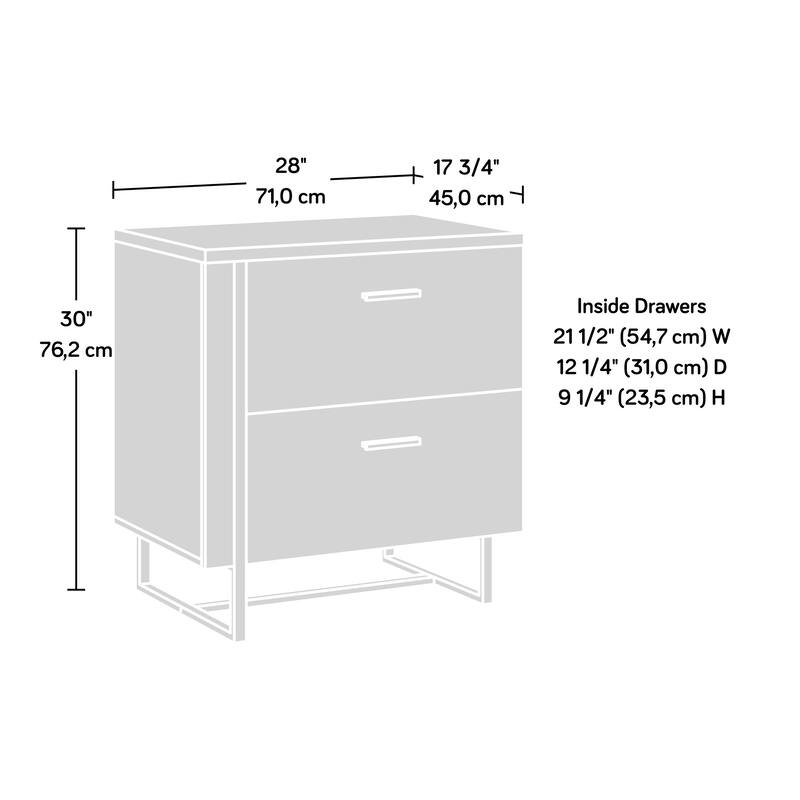 Lateral File, File Cabinet , Office Storage Cabinet Black finish