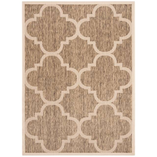 SAFAVIEH Courtyard Maryanne Indoor/ Outdoor Waterproof Patio Backyard Rug