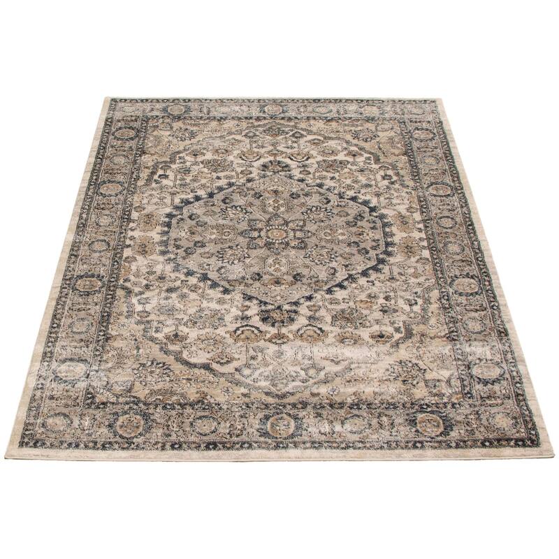 ECARPETGALLERY Oregon Tabriz Traditional Rug