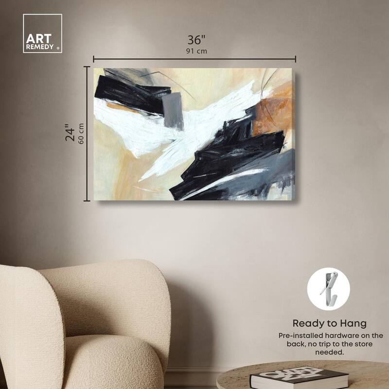 Free Spirit Abstract Canvas by Art Remedy, Gallery Wrapped