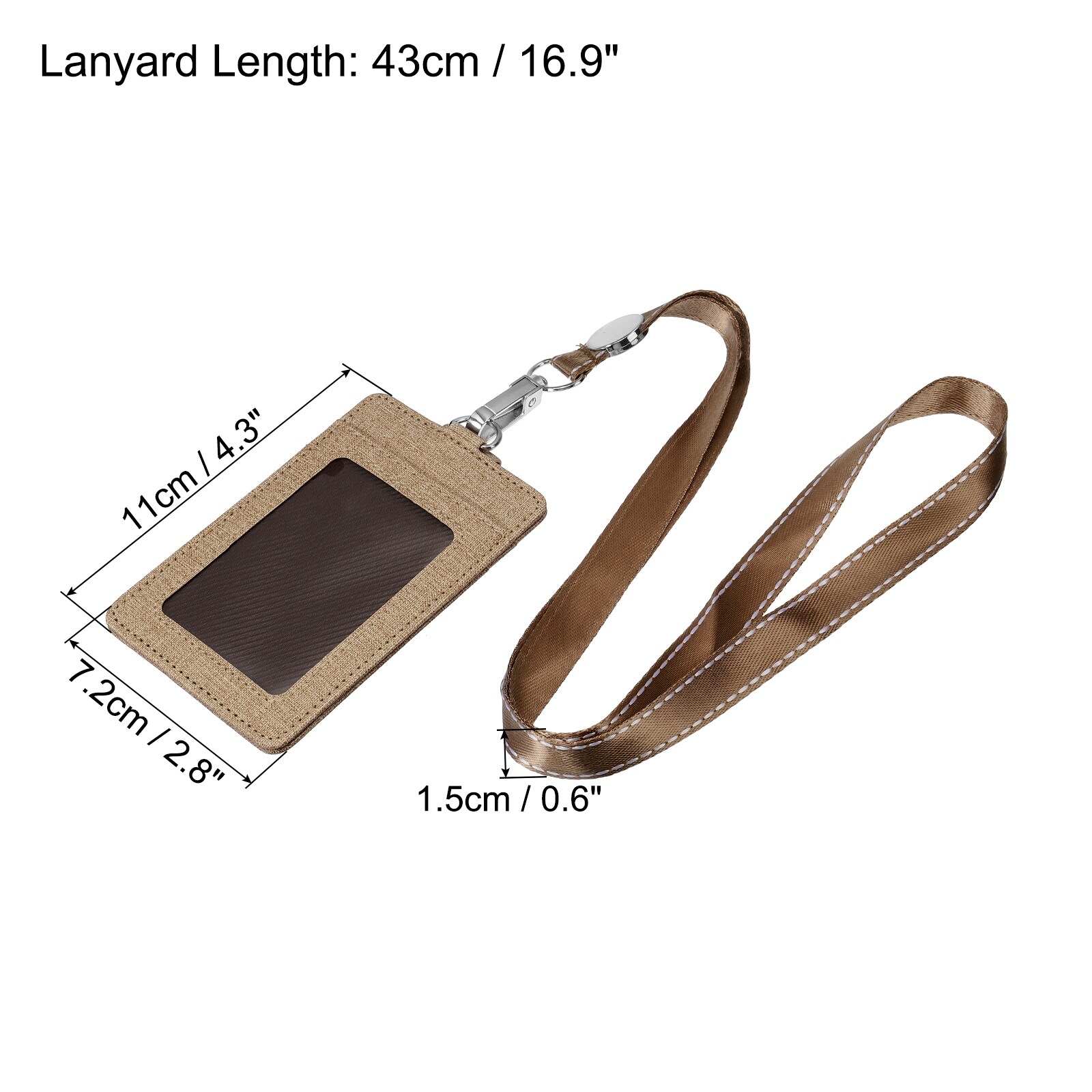 2 Sided Id Card Holder