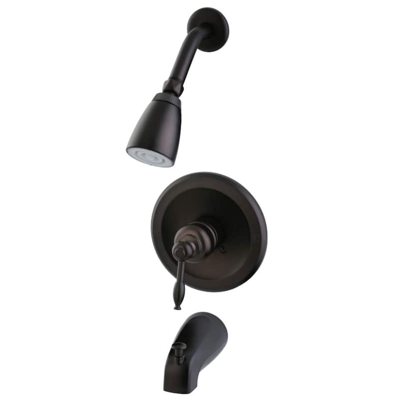 Kingston Brass Tub and Shower Faucet - Oil Rubbed Bronze