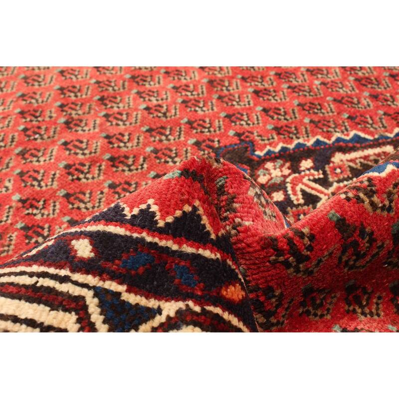 ECARPETGALLERY Hand-knotted Andelz Red Wool Rug - 3'1 x 5'10
