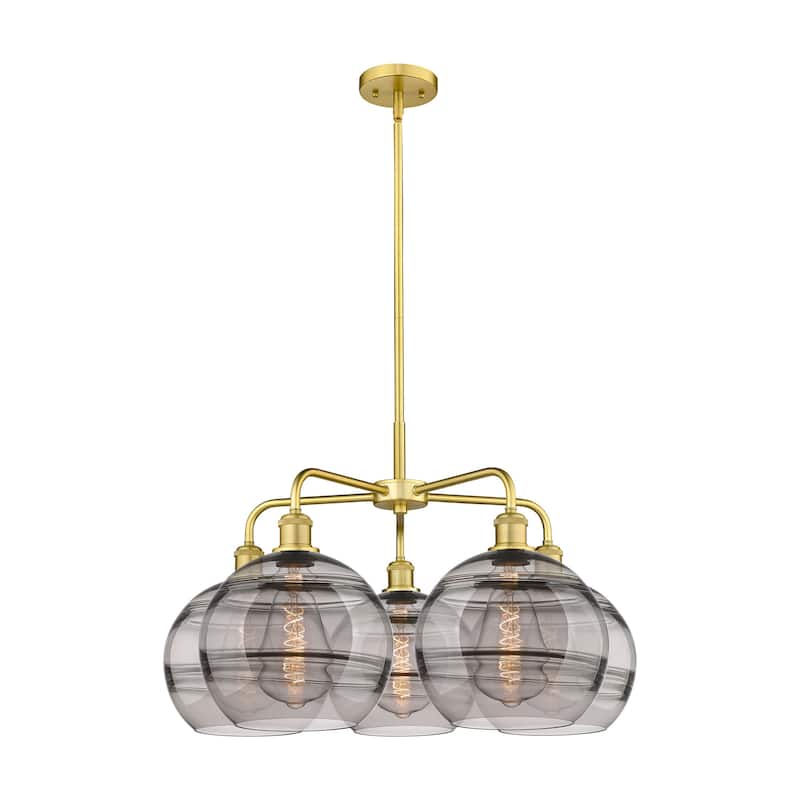 Innovations Lighting 516-5CR-18-28 Rochester Chandelier Rochester 5
