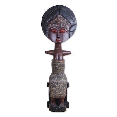 Novica Handmade Only Mother Wood Sculpture