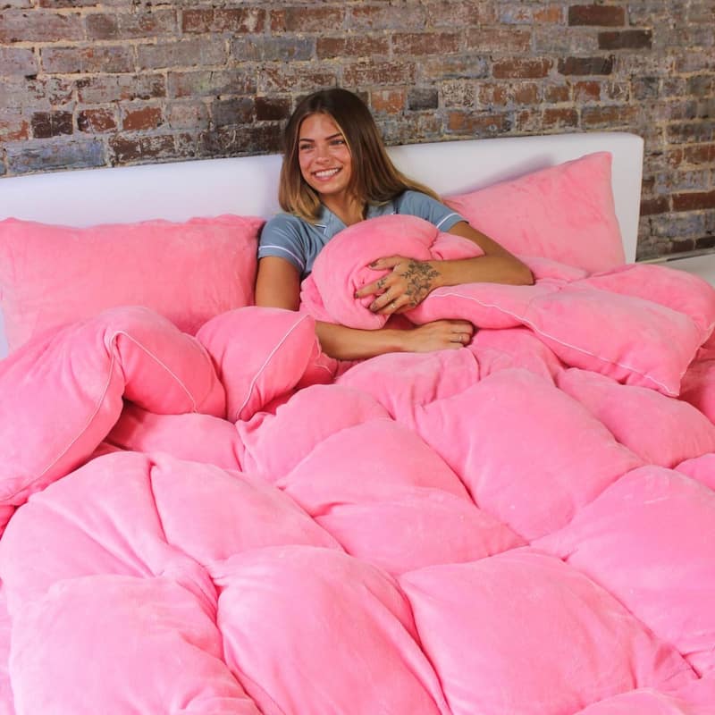 Boi He Thick - Coma Inducer®Comforter Set - Pink Lemonade