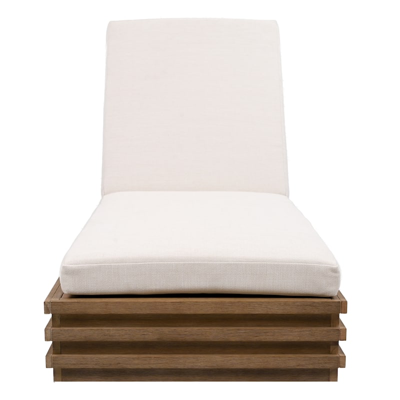 SAFAVIEH Couture Barbados Eucalyptus Chaise Lounge - 28"W x 79"D x 32"H