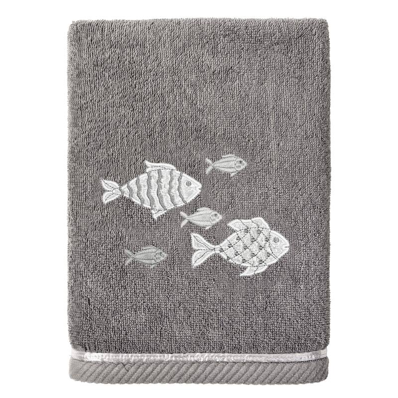 Authentic Hotel and Spa Turkish Cotton Figi 4PC Embellished Towel Set