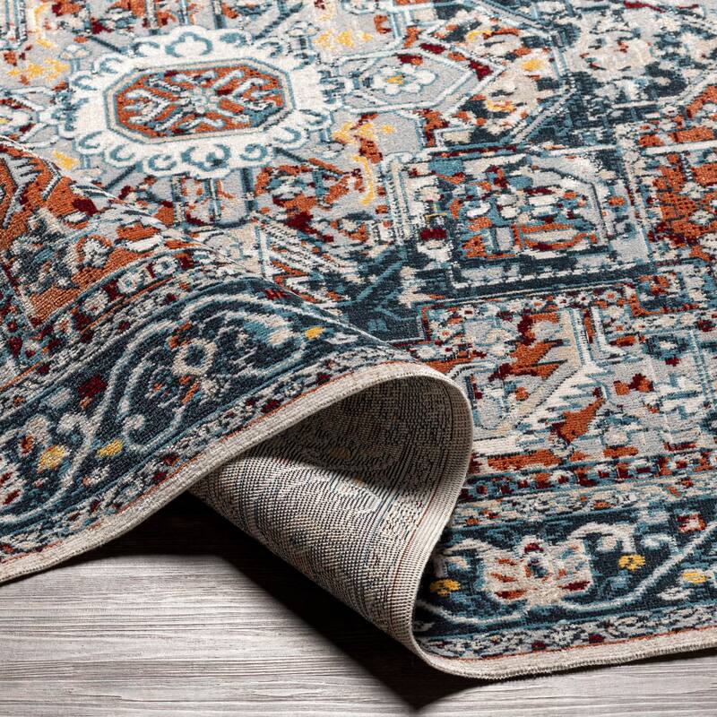 Livabliss Dorinda Traditional Washable Machine Washable Area Rug
