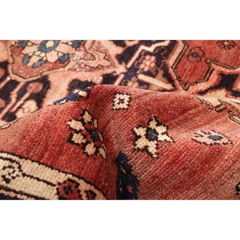 ECARPETGALLERY Hand-knotted Antalya Vintage Dark Copper Wool Rug - 3'11 x 7'7