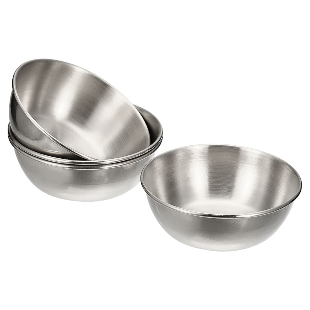 Stainless Steel Sauce Dishes, Metal Sauce Bowls Condiment Cups