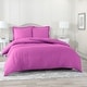 preview thumbnail 24 of 175, Nestl Ultra Soft Double Brushed Microfiber Duvet Cover Set with Button Closure