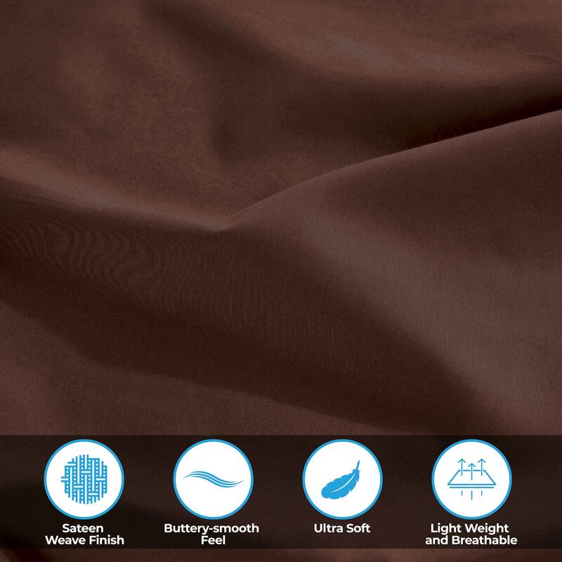 Superior Egyptian Cotton 300 Thread Count Solid Bed Sheet Set