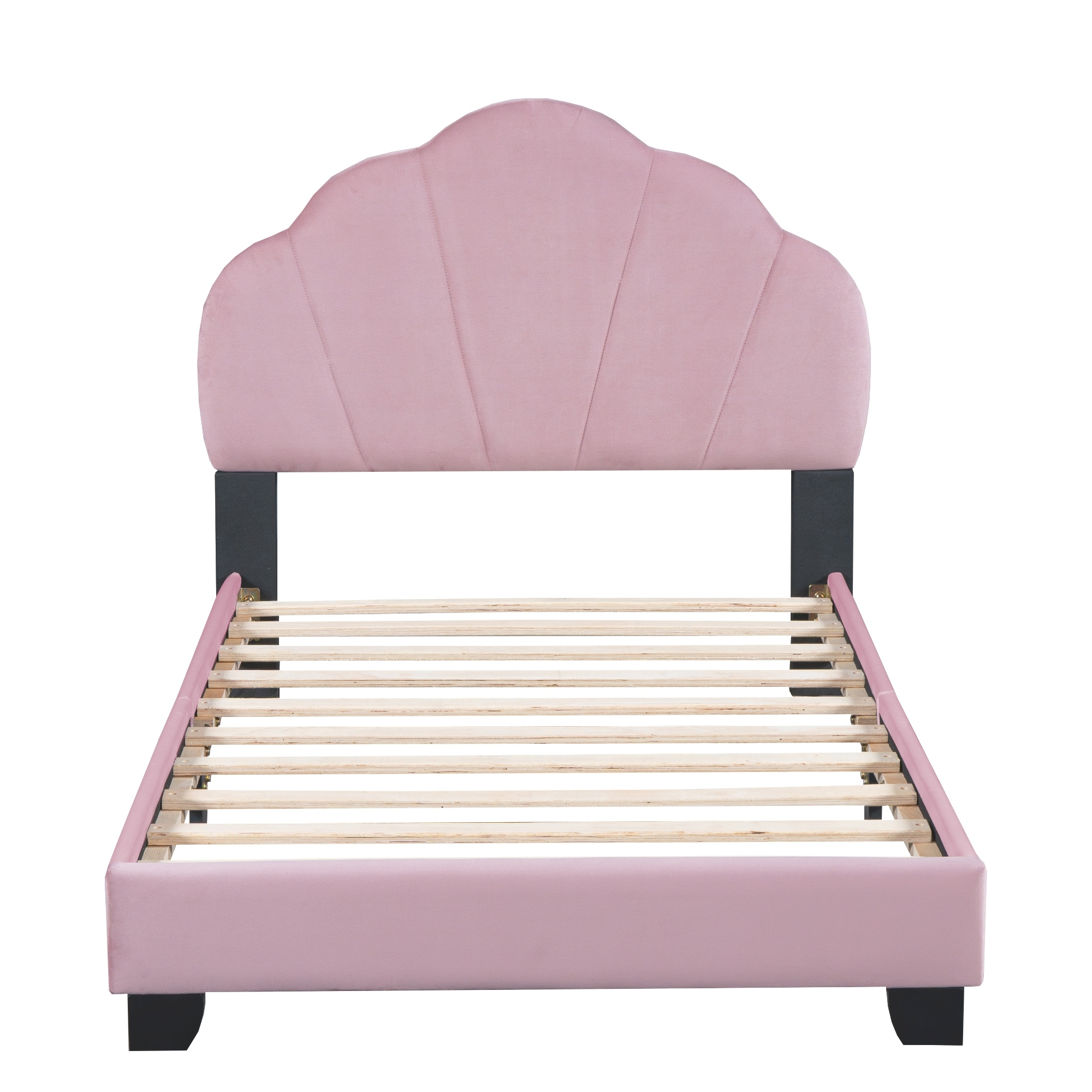 Aesthetic Girls Pink Bed Sea Pink Bed Fame Full Size, Aesthetic