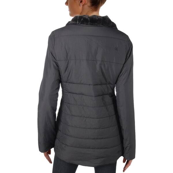 Shop The North Face Womens Harway Puffer Coat Winter Faux Fur Overstock 23055219