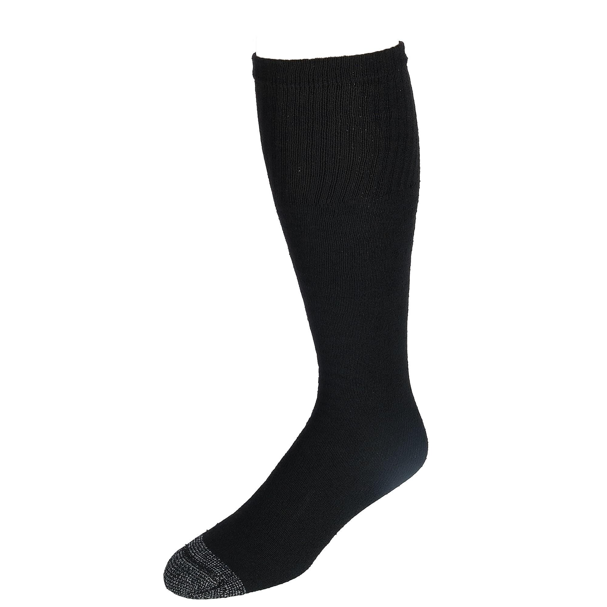 Fruit Of The Loom Mens 6 Pack Over the Calf Tube Socks