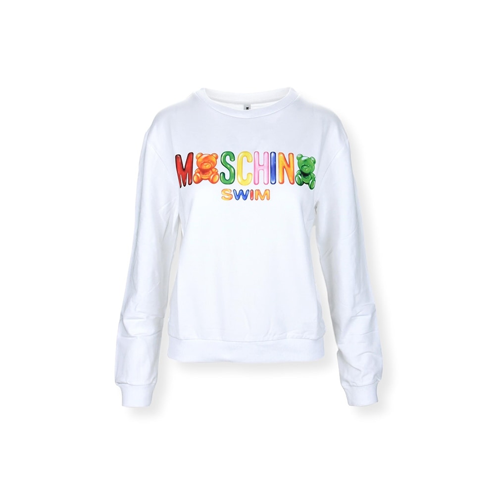 moschino white sweatshirt