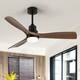 Option Matte Black Canopy/Dark Brown Blades