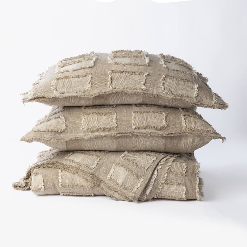 Hamilton Sham, Natural, Euro - Natural - Euro Sham