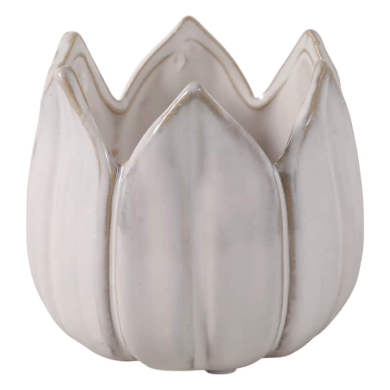 Ceramic Leaf Shaped Storage Bowl - 4"