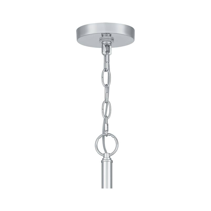 Quoizel Abner Steel 5-light Chandelier