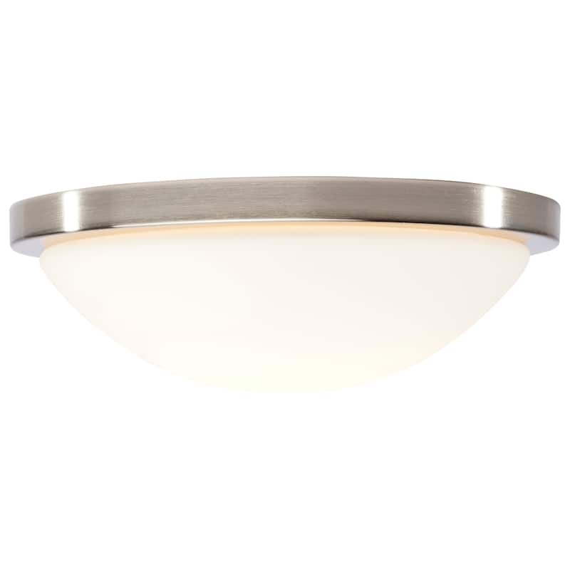 Nuvo Lighting 62/1842 Button 11" 1 Light Wide LED Flush Mount Bowl