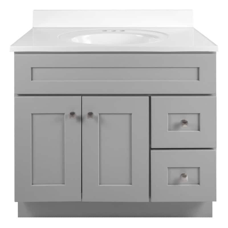 Design House 216069 Brookings 37" Free Standing Single Basin Vanity