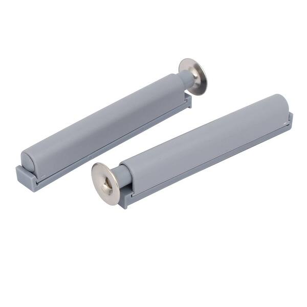 Shop Kitchen Cabinet Cupboard Door Push Press Open Catch Touch Latch Gray 2pcs Overstock 17604085
