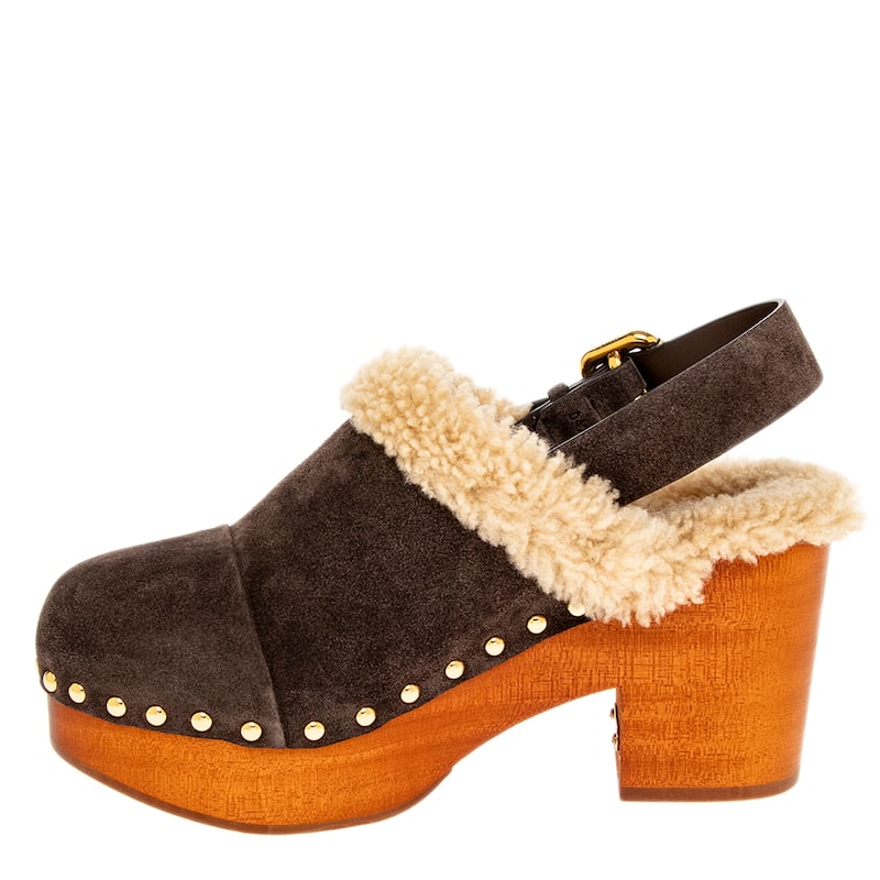 Chloe Jeanette Wedge Clogs