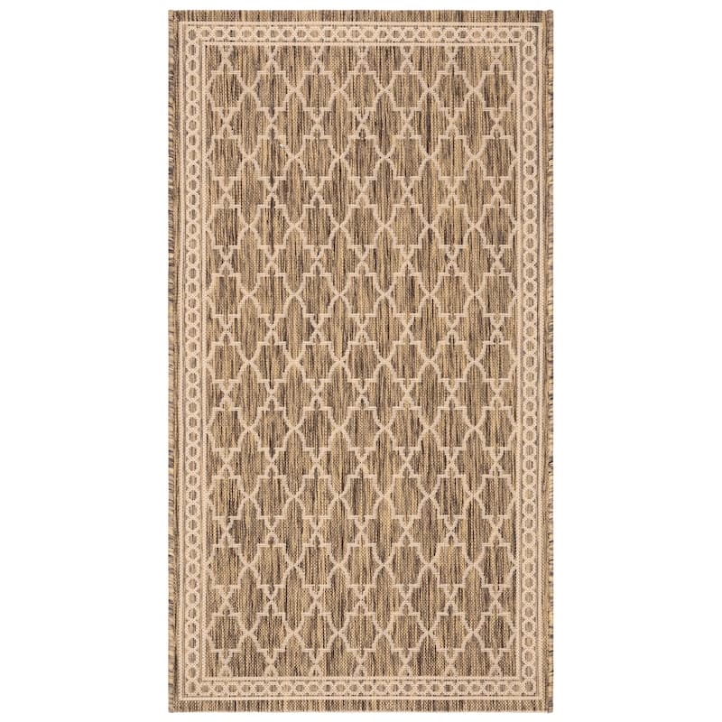 SAFAVIEH Courtyard Denis Trellis Indoor/ Outdoor Waterproof Patio Backyard