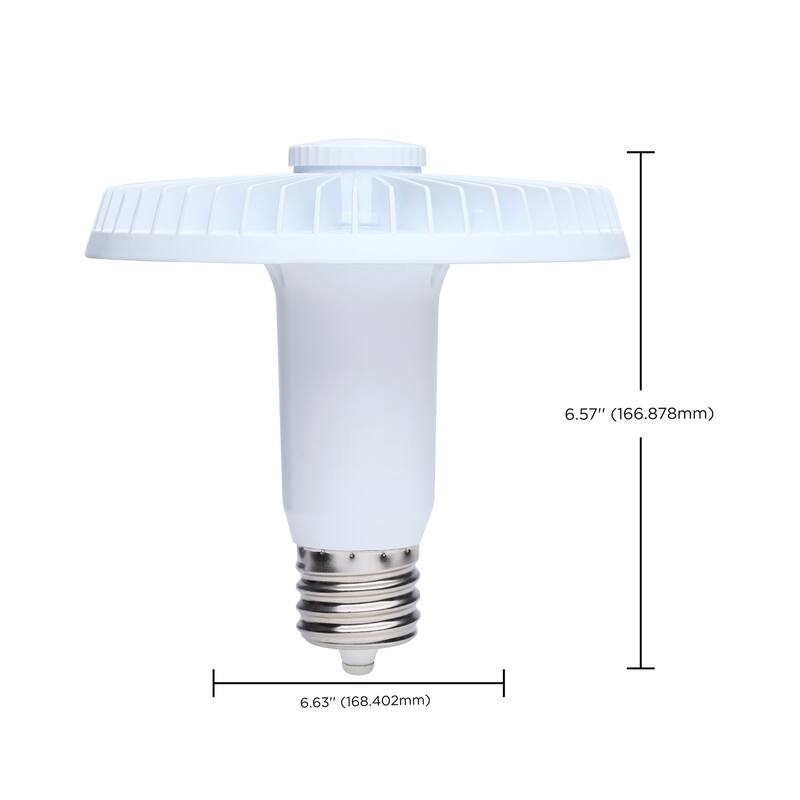 60/45/36W LED HID Replacement 3K/4K/5K CCT Ballast Bypass Extended Mogul Base 120-277 - White