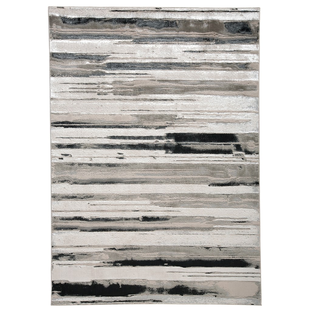 Feizy FZRG91269 D'Arcy 6' x 9-1/2' Polyester Abstract Rectangular Area