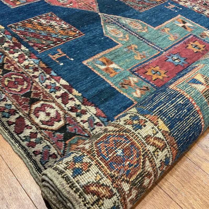 HERAT ORIENTAL Antique 1890s Handmade Bakhshayesh Wool Runner - 2'9" x 12'6"