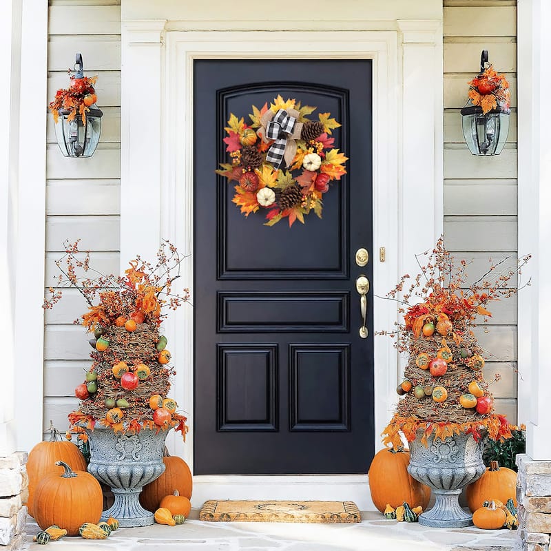 20" Fall Thanksgiving Wreath