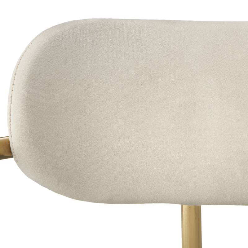 Simple Living Retro Velvet Stools (Set of 2)