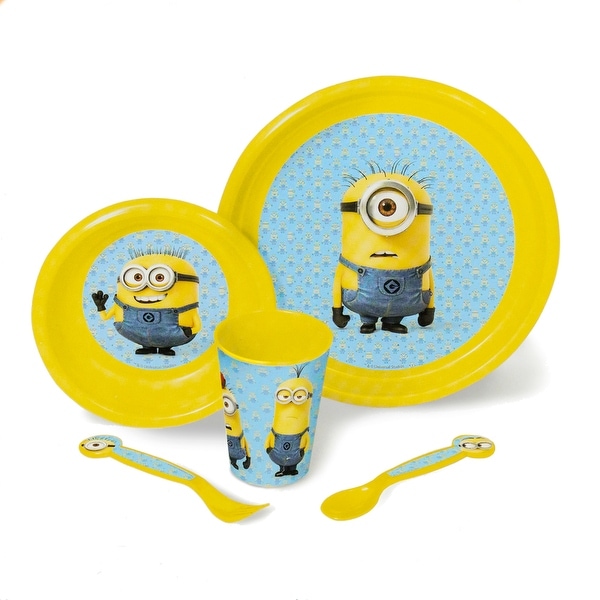 Despicable Me Minions 5 Piece Dish Set