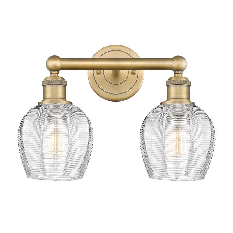 Innovations Lighting 616-2W-11-15 Norfolk Vanity Norfolk 2 Light 15"