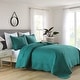 preview thumbnail 2 of 3, MarCielo 3 Piece Cotton Christmas Tree Quilted Quilt Set