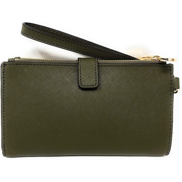 michael kors jet set travel double zip wristlet
