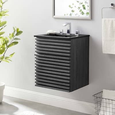 Render 18" Wall-Mount Bathroom Vanity