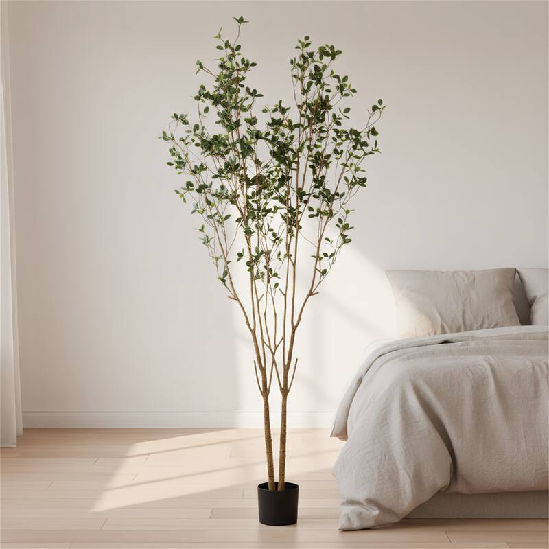 5.2FT Graceful Evergreen Artificial Tree - Black