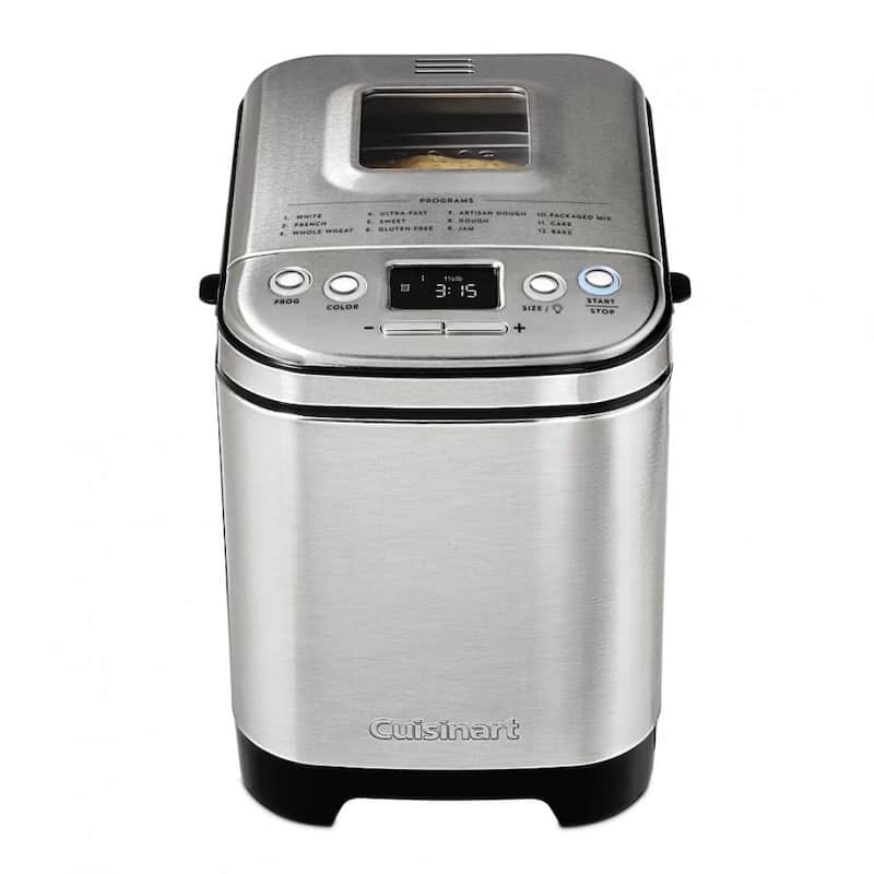 Cuisinart Compact Automatic Bread Maker - 2 Lb. - Stainless Steel