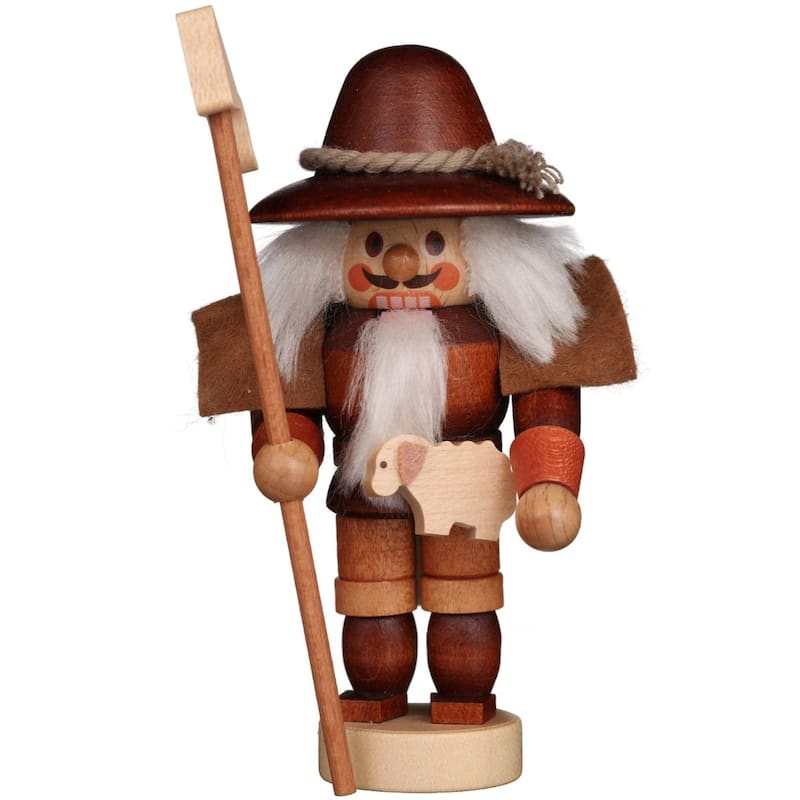 4.5" Christian Ulbricht Shepherd Christmas Mini Nutcracker