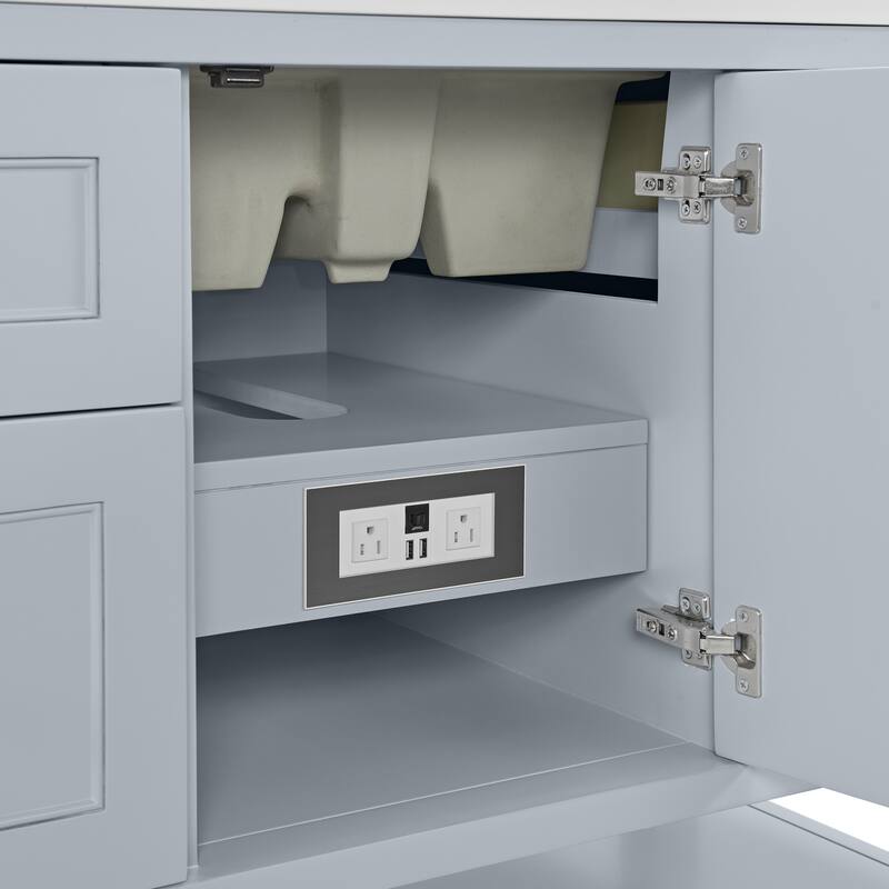 Breckenridge 48" Single Vanity, Serenity Blue - 48