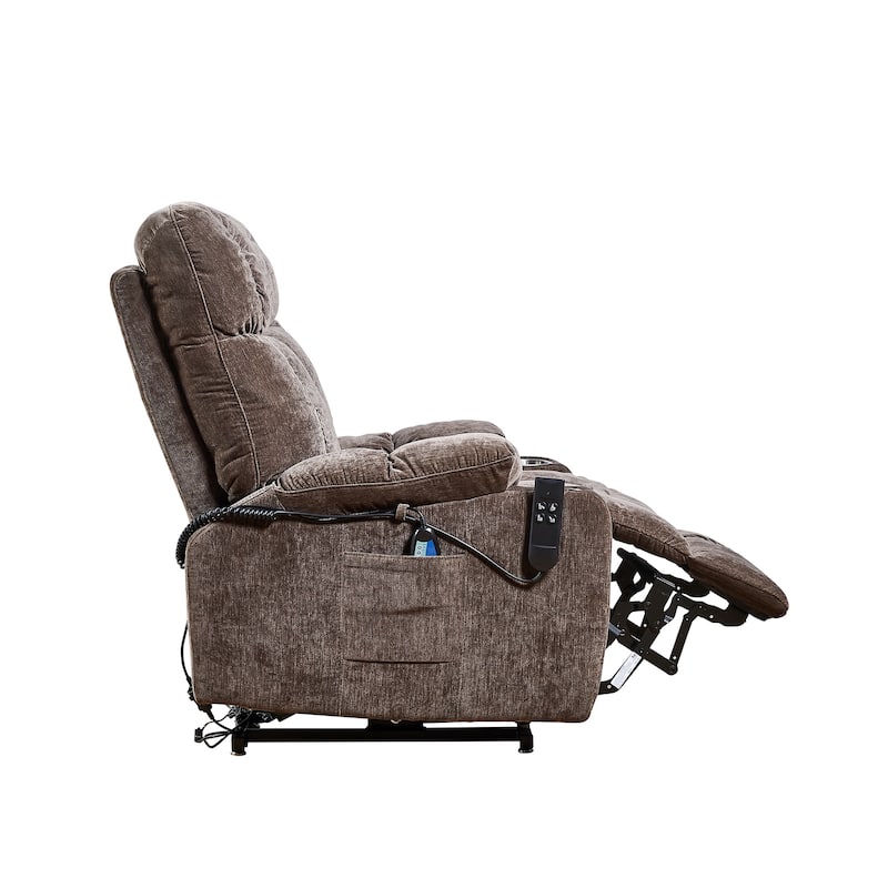 GDFStudio - Liyasi Dual OKIN Motor Power Lift Recliner with Infinite Positioning